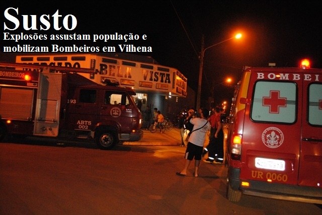 Explosões em mercado mobiliza Polícia Militar e Corpo de Bombeiros (1)