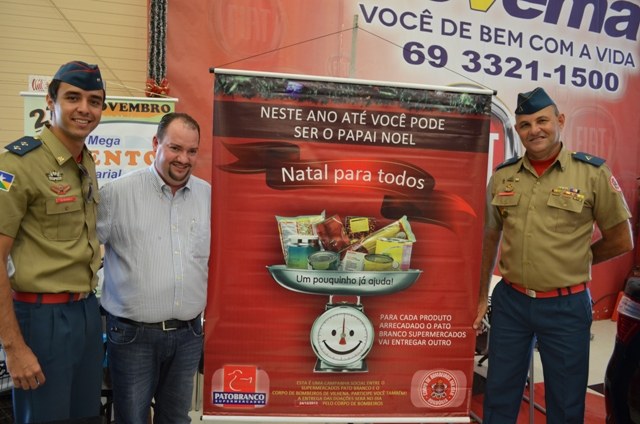Grupo Pato Branco e Corpo de Bombeiros Lançam Campanha Natal Para Todos