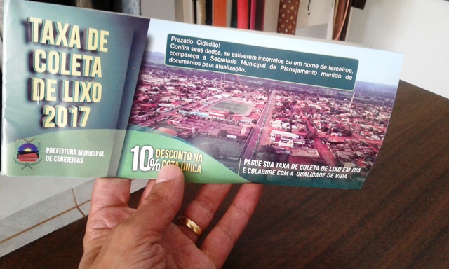 Apesar da polêmica, prefeitos do Cone Sul não conseguem evitar a cobrança da taxa do lixo