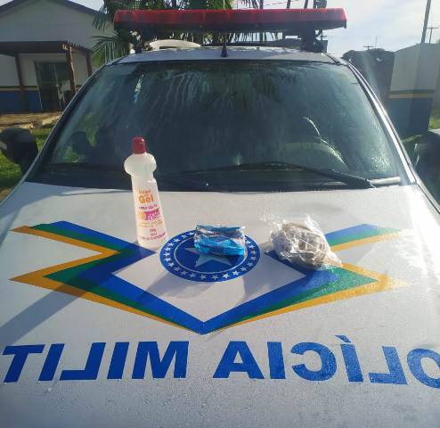 Polícia Militar tem divisão para acabar com festas ilegais em Vilhena; viaturas andam com álcool em gel e máscaras reservas