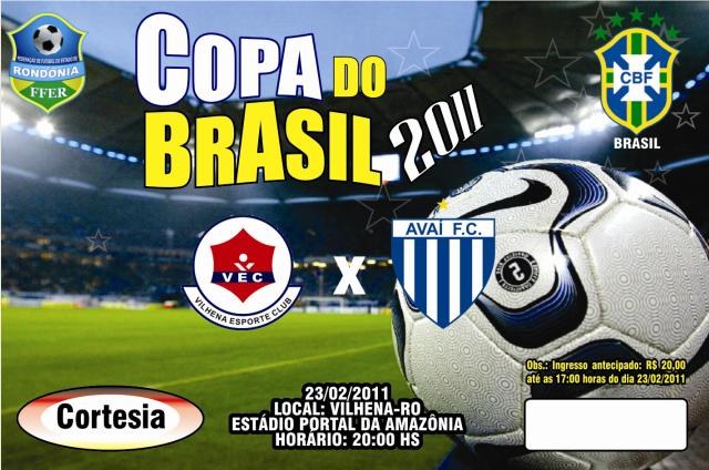 Acerte a pergunta e concorra 5 ingressos para o jogo entre VEC e Avaí