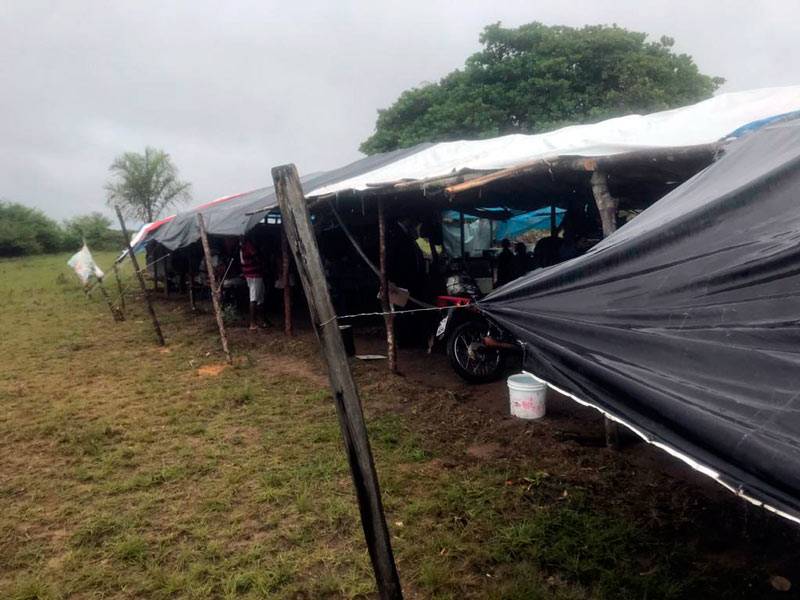 Com avisos à Polícia Militar, 40 famílias se preparam para ocupar parte de fazenda que já foi palco de violento conflito agrário no Cone Sul
