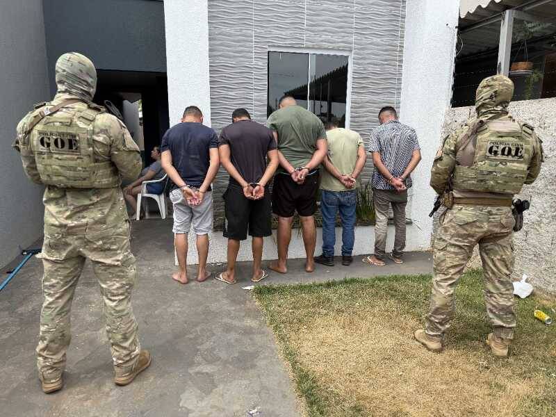 Já são 14 os presos por assalto a banco em cidade de MT; 6 deles foram capturados em Vilhena, mas dinheiro roubado ainda não apareceu