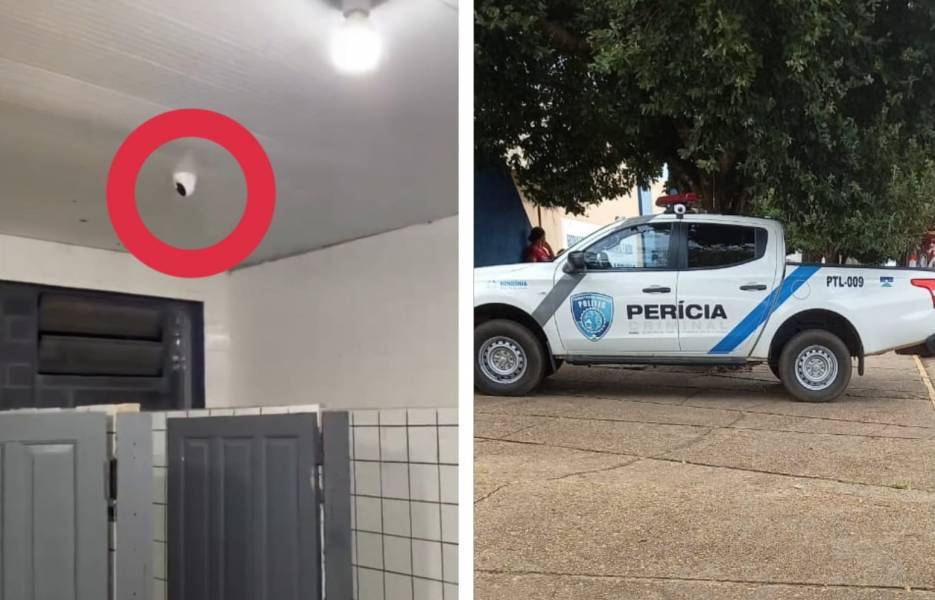 Polícia Militar é acionada após alunos invadirem e vandalizarem escola pública, em Vilhena; garoto de 15 anos fuma no colégio estadual